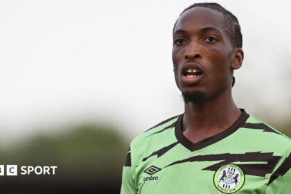 Hearts agree deal to sign Forest Green captain Laurent Mendy 6 bad41b40 f6bd 11f0 b352 c18a700f188f